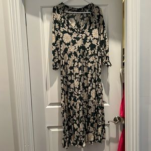 Zara paisley dress